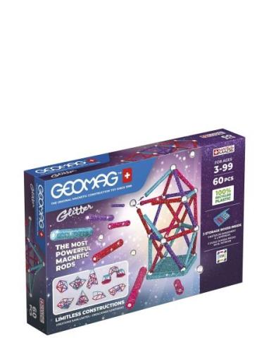 Geomag Glitter Recycled 60 Pcs Toys Building Sets & Blocks Building Se...