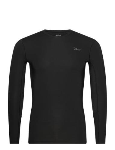 Comp Ls Sport T-Langærmet Skjorte Black Reebok Performance