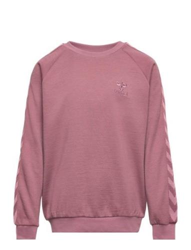 Hmlwong Sweatshirt Sport Sweatshirts & Hoodies Sweatshirts Pink Hummel