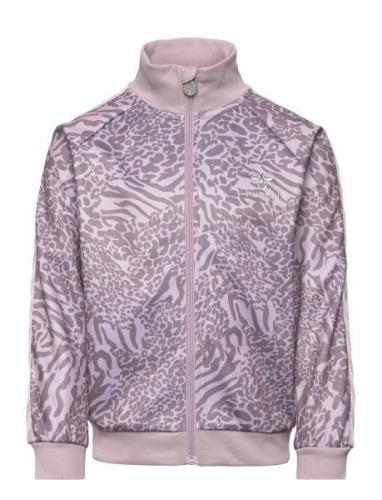 Hmlwild Zip Jacket Sport Sweatshirts & Hoodies Fleeces & Midlayers Pur...