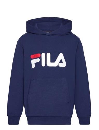 Baj Classic Logo Hoody Sport Sweatshirts & Hoodies Hoodies Blue FILA