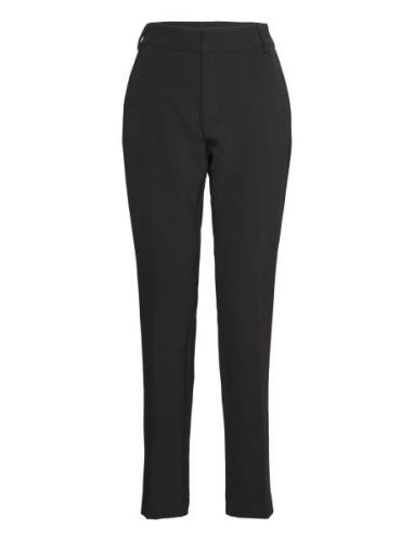 26 The Tailored Straight Pant Bottoms Trousers Slim Fit Trousers Black...