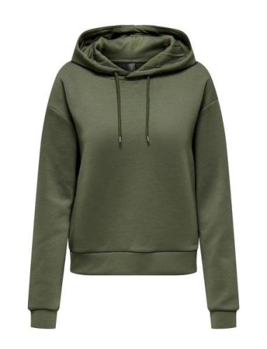 Onplounge Ls Hood Sweat - Noos Sport Sweatshirts & Hoodies Hoodies Kha...