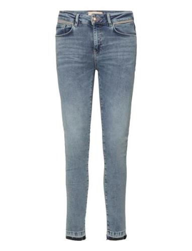 Alli Ida Jeans Bottoms Jeans Slim Blue MOS MOSH