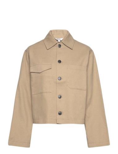 Adalinde-M Outerwear Jackets Light-summer Jacket Beige MbyM