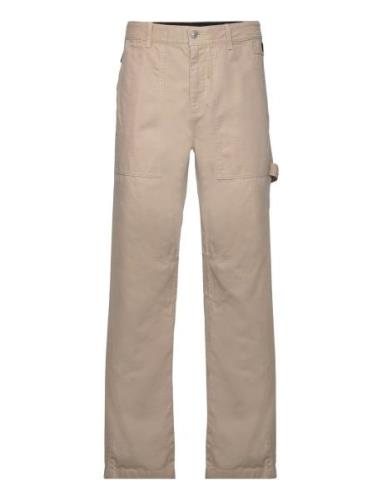 Loose Straight Pants Bottoms Jeans Relaxed Beige Tom Tailor