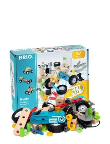 Brio 34595 Builder Pull Back-Motorsæt Toys Building Sets & Blocks Buil...