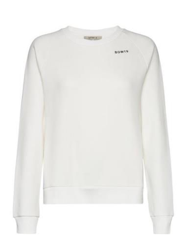 Clara Crewneck Sport Sweatshirts & Hoodies Sweatshirts White BOW19