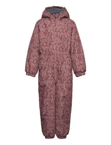 Polyester Junior Suit - Aop Floral Outerwear Coveralls Snow-ski Covera...