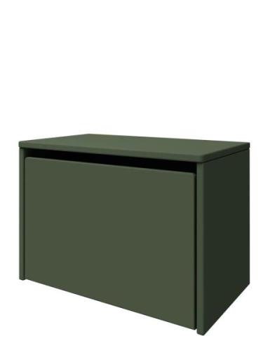 Opbevaringsbænk Home Kids Decor Storage Storage Boxes Green FLEXA