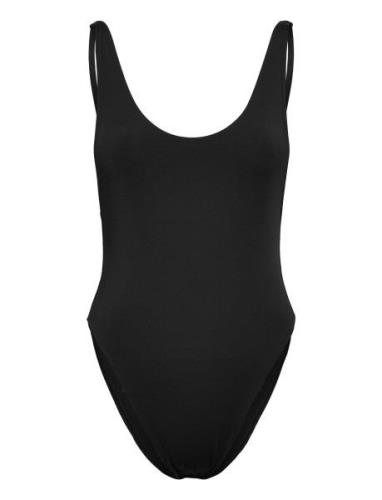 Gen Solid 1 Pc Sport Swimsuits Black Speedo