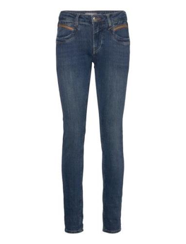 Mmnaomi Subtle Jeans Bottoms Jeans Slim Blue MOS MOSH