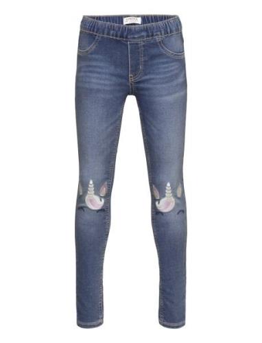 Trousers Denim Unicorn Bottoms Jeans Skinny Jeans Blue Lindex