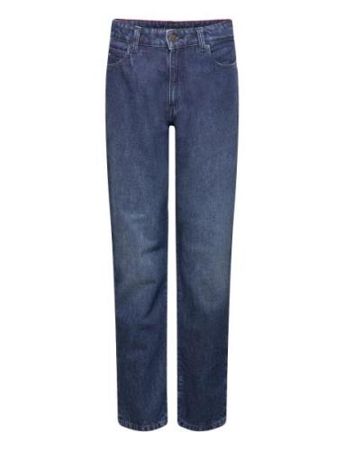 Modern Straight Label Bottoms Jeans Regular Jeans Blue Tommy Hilfiger