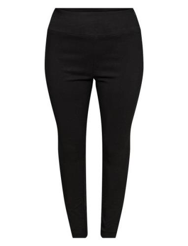 Wa-Smilla Bottoms Trousers Slim Fit Trousers Black Wasabiconcept