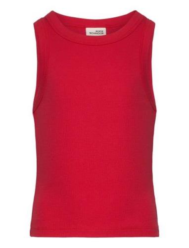 Top Tops T-shirts Sleeveless Red Sofie Schnoor Young