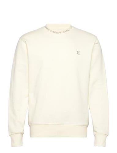 Erib Sweater Designers Sweatshirts & Hoodies Sweatshirts Cream Daily P...