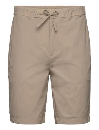 Regular Straight Jogger Short Bottoms Shorts Casual Beige Calvin Klein