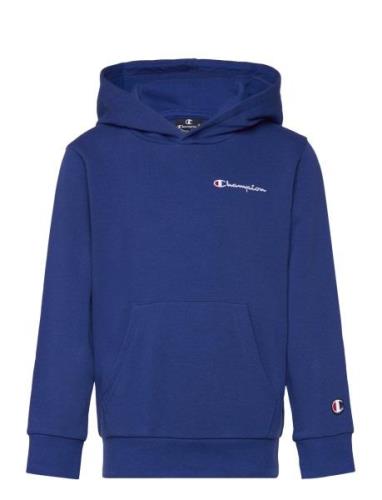 Hooded Sweatshirt Sport Sweatshirts & Hoodies Hoodies Blue Champion