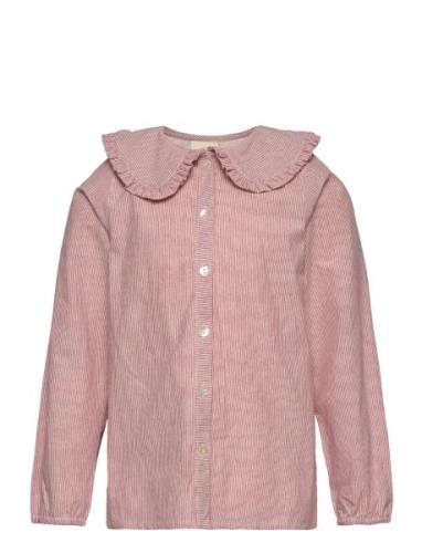 Shirt Yd Stripe Tops Blouses & Tunics Pink En Fant