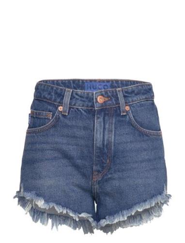 Galara_B Bottoms Shorts Denim Shorts Blue HUGO BLUE