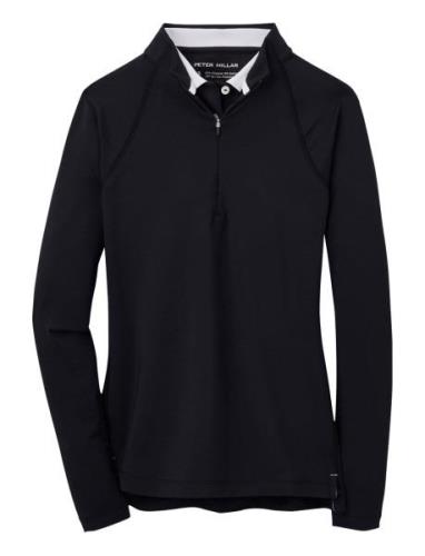 Raglan Perth Layer Sport Sweatshirts & Hoodies Sweatshirts Black Peter...