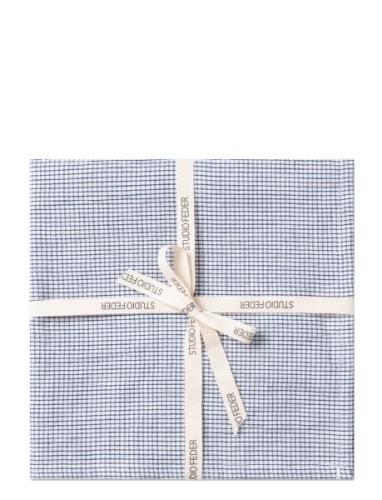 Livia Napkins Home Textiles Kitchen Textiles Napkins Cloth Napkins Blu...