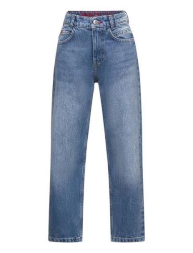 Denim Trousers Bottoms Jeans Regular Jeans Blue Hugo Kids