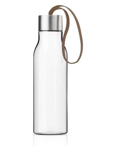 Drikkeflaske 0,5 L Mocca Home Kitchen Water Bottles Brown Eva Solo