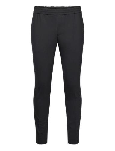 D1. Hallden Twill Jogger Bottoms Trousers Casual Black GANT