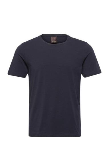 Kyran T-Shirt S-S Designers T-Kortærmet Skjorte Blue Oscar Jacobson