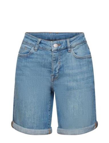 Stretch Denim Shorts Bottoms Shorts Denim Shorts Blue Esprit Casual