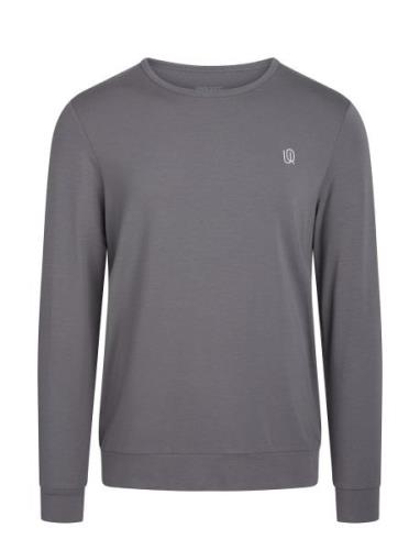 Men Bamboo Sweatshirt Underwear Night & Loungewear Pyjama Tops Grey UR...