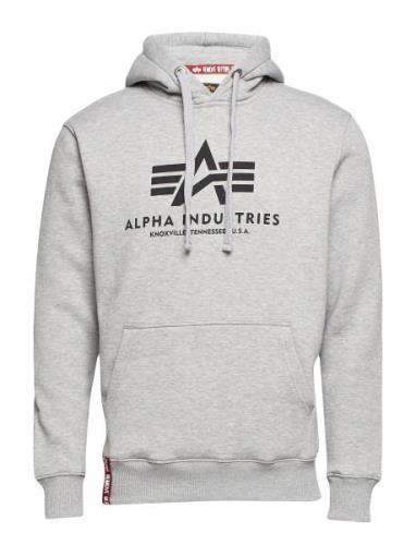 Basic Hoodie Designers Sweatshirts & Hoodies Hoodies Grey Alpha Indust...