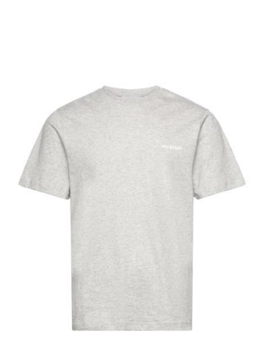 Regular T-Shirt Short Sleeve Designers T-Kortærmet Skjorte Grey HAN Kj...