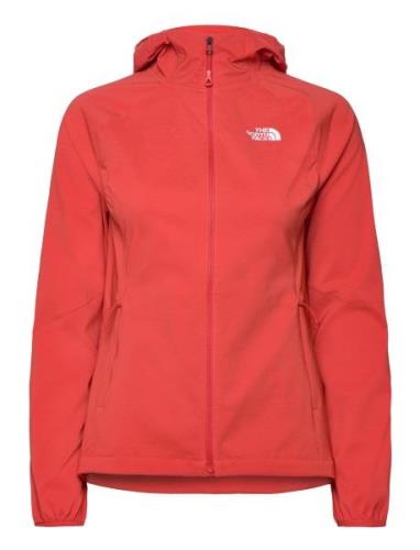 W Nimble Hoodie - Eu Sport Sport Jackets Red The North Face