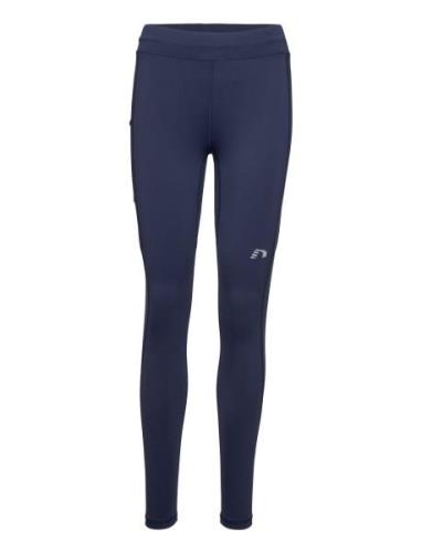 Women's Core Tights Sport Running-training Tights Blue Newline