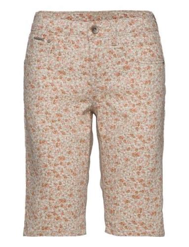 Crlotte Print Shorts - Coco Fit Bottoms Shorts Denim Shorts Multi/patt...