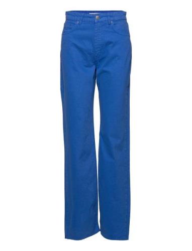 Idun Straight Jeans Bottoms Jeans Straight-regular Blue Gina Tricot