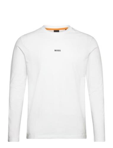 Tchark Tops T-Langærmet Skjorte White BOSS