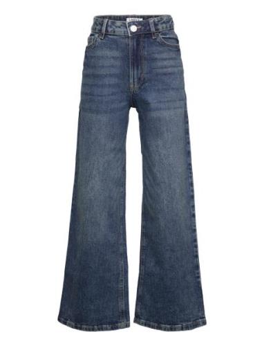 Trousers Denim Viola Tint Extr Bottoms Jeans Wide Jeans Blue Lindex