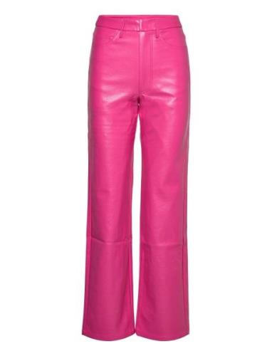 Rotie Pants Bottoms Trousers Leather Leggings-Bukser Pink ROTATE Birge...