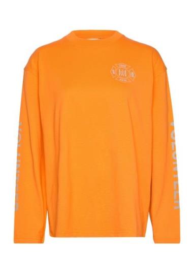 W. Spectre Thermal Longsleeve Tops T-shirts & Tops Long-sleeved Orange...