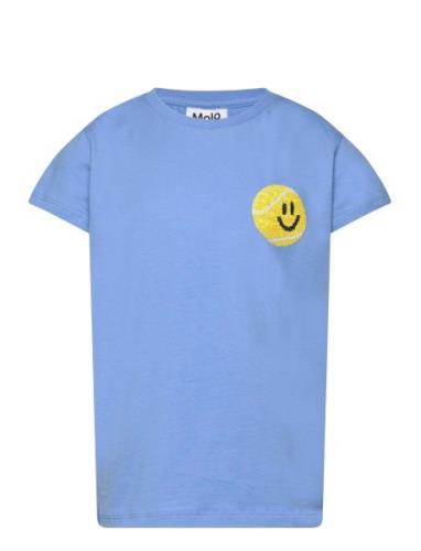 Ranva Tops T-Kortærmet Skjorte Blue Molo