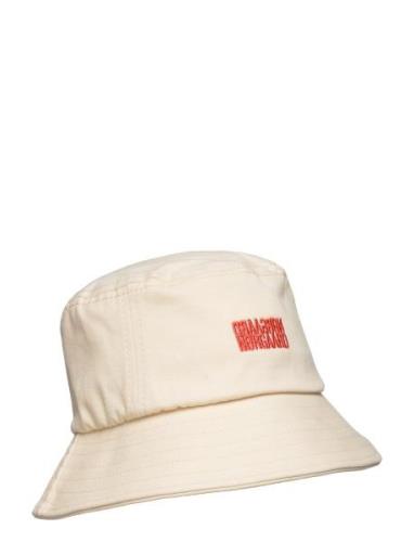 Shadow Bully Hat Accessories Headwear Bucket Hats Cream Mads Nørgaard