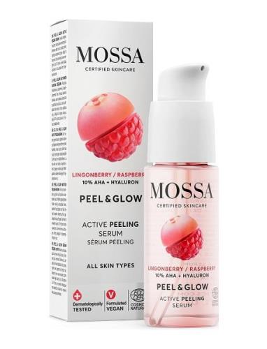 Peel & Glow Active Peeling Serum Serum Ansigtspleje Nude MOSSA
