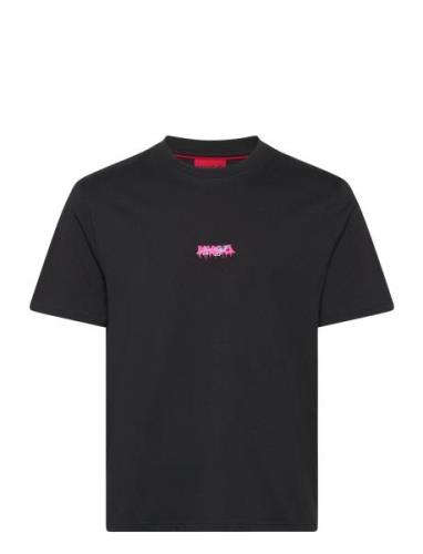 Dindion Designers T-Kortærmet Skjorte Black HUGO