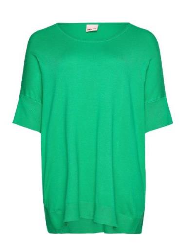 Swclia Pu 3 Tops T-shirts & Tops Short-sleeved Green Simple Wish