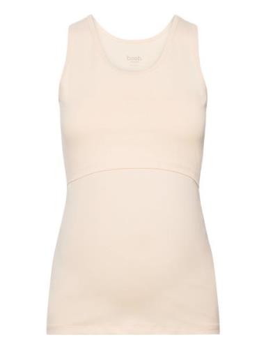 Nursing Tanktop Tops T-shirts & Tops Sleeveless Beige Boob