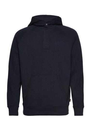 Wecollege Tops Sweatshirts & Hoodies Hoodies Navy BOSS